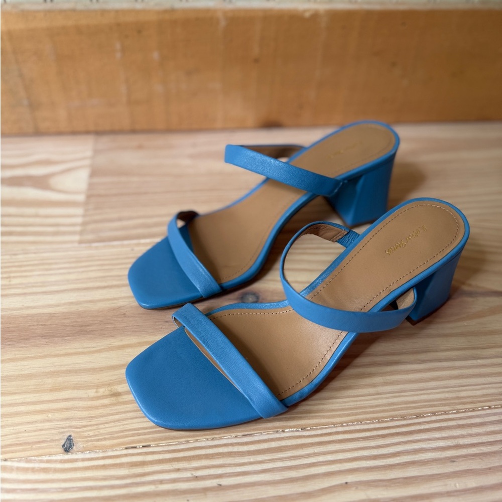 & Other Stories - Blue Strappy Sandals